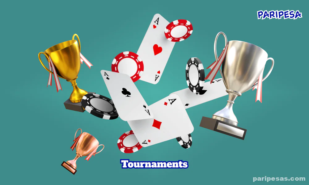 In Paripesa poker room tournaments, players pay an entry fee, receive chips and play until the end, with a prize fund for the best, creating a competitive atmosphere